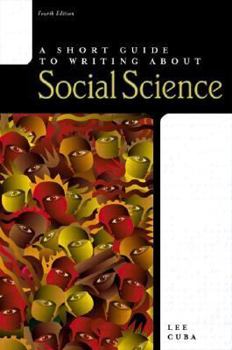 Paperback A Short Guide to Writing about Social Science Book