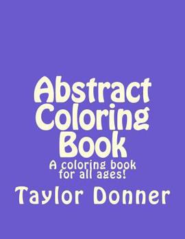Paperback Abstract Coloring Book