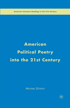 Paperback American Political Poetry in the 21st Century Book