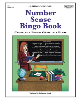 Paperback Number Sense Bingo Book: Complete Bingo Game In A Book