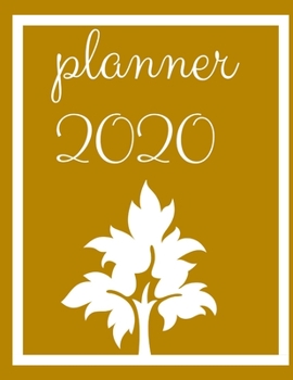 Paperback planner 2020: DAILY Planner, GIFT Page a Day Calendar 2020, Schedule Organizer Planner (2020 Diary Day Per Page )365 Day Tabbed Jour Book