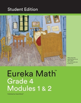 Paperback Eureka Math Grade 4 Student Edition Book #1 (Modules 1 & 2) Book
