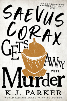 Paperback Saevus Corax Gets Away with Murder Book