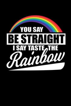 Notizbuch: Lgbt Stolz Regenbogen Homoehe Wortspiel Geschenke 120 Seiten, 6X9 (Ca. A5), Punktraster