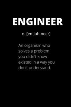 Paperback Engineer notebook: A funny, lighthearted notebook that is a perfect gift for engineers and engineer students - (''6 x 9'') 120 pages of b Book