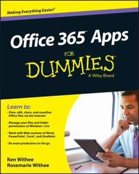 Paperback Office 365 Apps for Dummies Book