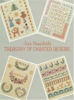 Paperback Jana Hauschild's Treasury of Charted Designs Book