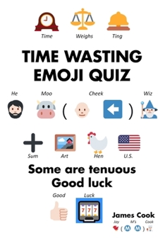 Paperback Time Wasting Emoji Quizzes Book