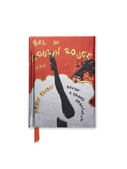 Diary Ren? Gruau: Bal Du Moulin Rouge (Foiled Pocket Journal) Book
