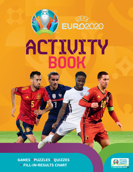 Paperback Euro 2020 Activity Book