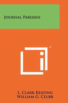 Paperback Journal Parisien Book
