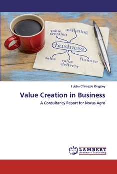 Paperback Value Creation in Business Book