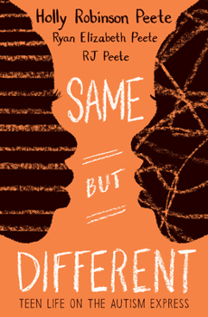 Paperback Same But Different: Teen Life on the Autism Express Book