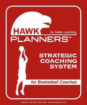 Paperback Hawk Planners Coaching Basketball Book