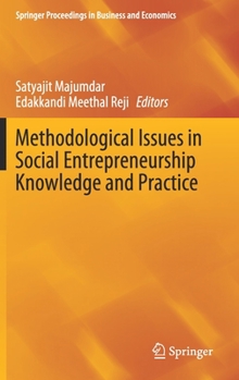 Hardcover Methodological Issues in Social Entrepreneurship Knowledge and Practice Book