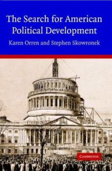 Paperback The Search for American Political Development Book