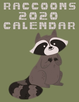 Paperback raccoon calendar 2020 Book