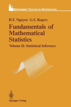 Paperback Fundamentals of Mathematical Statistics: Statistical Inference Book