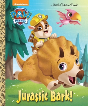 Hardcover Jurassic Bark! (Paw Patrol) Book