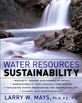 Hardcover Water Resources Sustainability Book