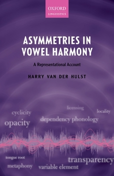 Hardcover Asymmetries in Vowel Harmony: A Representational Account Book