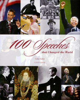 Hardcover 100 Speeches That Changed the World Book