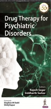 Paperback Drug Therapy for Psychiatric Disorders Book