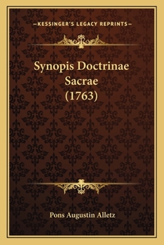 Paperback Synopis Doctrinae Sacrae (1763) [Latin] Book
