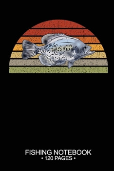 Fishing Notebook 120 Pages: 6"x 9'' Blank Paper Fishing Notebook Cool Freshwater Game Fish Saltwater Fly Fishes Journal Composition Notebook Notes Day Planner Notepad