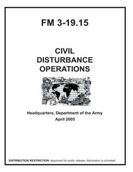 Paperback Civil Disturbance Operations Book