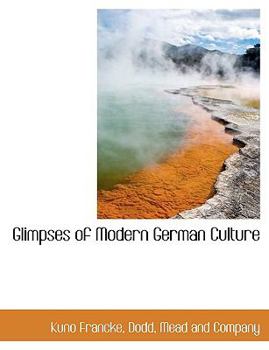 Glimpses of Modern German Culture