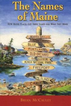 Paperback Names of Maine Book
