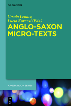 Hardcover Anglo-Saxon Micro-Texts Book