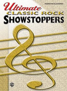 Paperback Ultimate Showstoppers Classic Rock: Piano/Vocal/Chords Book