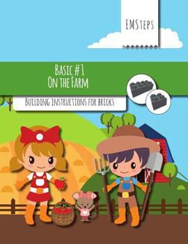 Paperback EMSteps #01 On The Farm: Building instructions for bricks Book