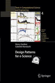 Paperback Design Patterns for E-Science Book
