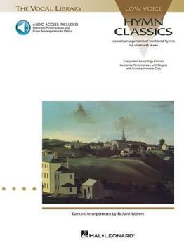 Paperback Hymn Classics: Concert Arrangements by Richard Walters with Online Audio of Performances and Accompaniments Book