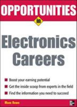Paperback Opportunities in Electronics Careers Book