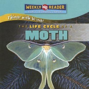 Library Binding The Life Cycle of a Moth Book