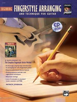 Paperback Beginning Fingerstyle Arranging & Technique for Guitar (Book & CD) Book