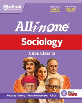 Paperback All in One Sociology CBSE Class 12 Book