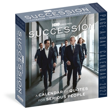 The Official Succession Page-A-Day® Calendar 2027: A Calendar of Quotes for Serious People