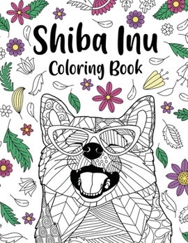 Paperback Shiba Inu Coloring Book