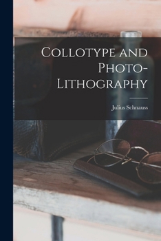 Paperback Collotype and Photo-Lithography Book