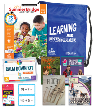 Paperback Summer Bridge Essentials and Calm Down Kit Backpack 4-5 Book