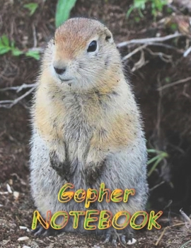 Gopher NOTEBOOK: Notebooks and Journals 110 pages (8.5"x11")
