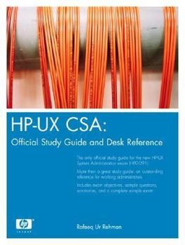 Paperback HP-UX CSA: Official Study Guide and Reference Book