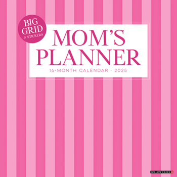 Calendar Mom's Planner 2025 12 X 12 Wall Calendar Book
