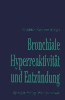 Paperback Bronchiale Hyperreaktivität Und Entzündung [German] Book