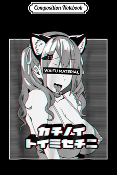 Composition Notebook: Ahegao face lewd anime and neko cosplay gift Journal/Notebook Blank Lined Ruled 6x9 100 Pages